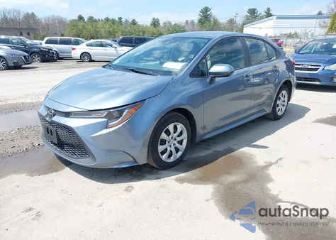 2020 Toyota Corolla Le from USA, damaged, VIN JTDEPRAE1LJ058438